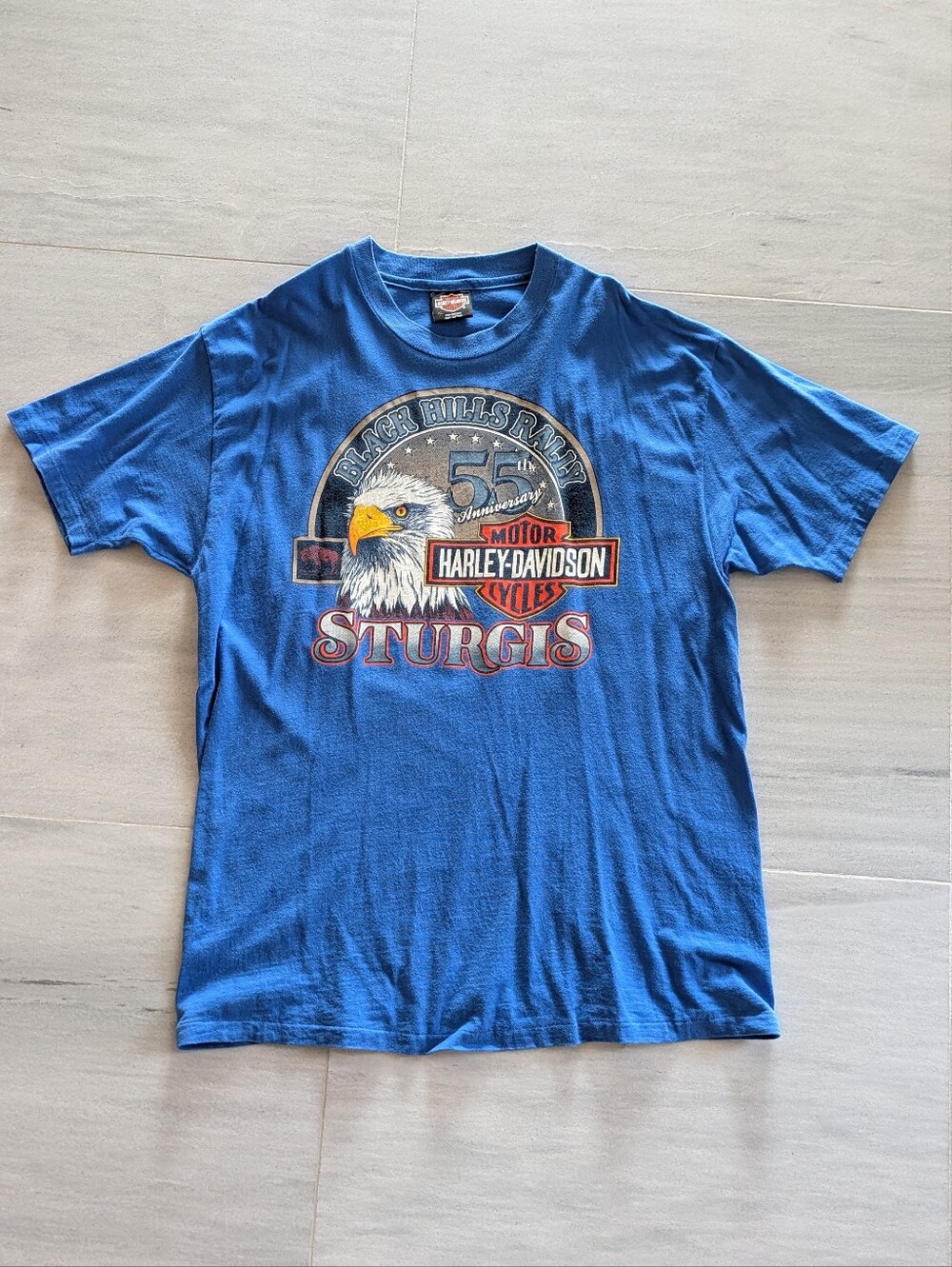 1995 vintage HARLEY-DAVIDSON sturgis motorcycle rally tee